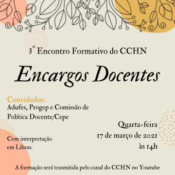 3º Encontro Formativo do CCHN